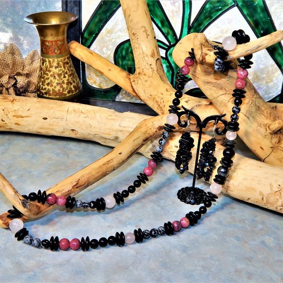 BoHo Gemstone Lovers Dream Heavy Necklace - Picture 5 of 16